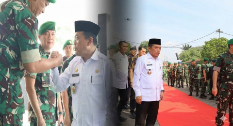 Tuntas Jalani Misi 15 Bulan di Papua, 450 Prajurit Satgas Pamtas Yonif 142/KJ Pulang