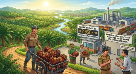 Harga Sawit Jambi Mulai Pulih, Ketegasan Pemerintah Dinilai Jadi Kunci