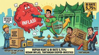 BI Rate 5,75 Persen dan Rupiah Menguat, Produktivitas Industri Menjadi Faktor Penopang Pertumbuhan