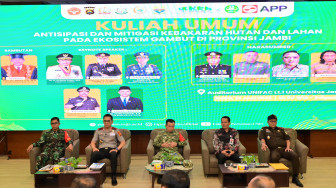 Forkopimda dan Akademisi Jambi Perkuat Kolaborasi Penanggulangan Karhutla, Kapolda Tekankan Pencegahan dan Penegakan Hukum