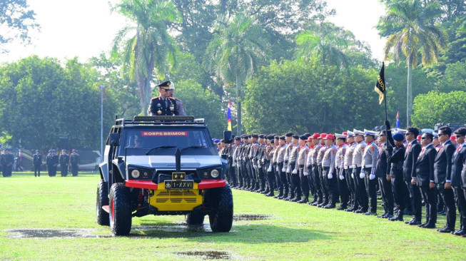 Kapolda Jambi Pimpin Upacara Hari Bhayangkara Ke-80, Teguhkan Komitmen "Polri untuk Masyarakat"