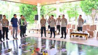 Polda Jambi Matangkan Pengamanan Presisi Merdeka Run 2026 Melalui Tactical Floor Game