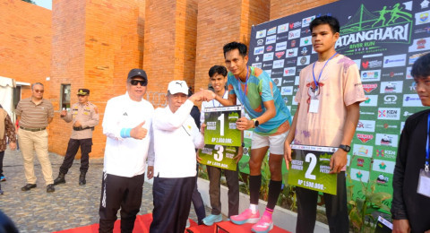 500 Peserta Meriahkan Fun Run HUT RI ke-81