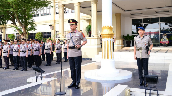 Polda Jambi Gelar Upacara Hari Juang Polri, Kapolda: Jadikan Sejarah sebagai Pedoman Pengabdian