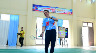 Kapolda Jambi Resmikan Lapangan Bulutangkis Siginjai Presisi dan Buka Turnamen Kapolda Cup 2026