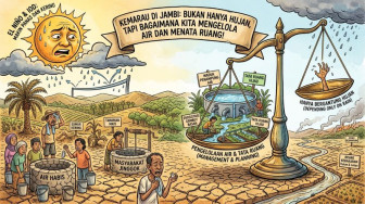 Kemarau Jambi dan Pentingnya Menjaga Air Sebelum Terlambat