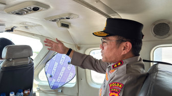Kapolda Jambi Bersama Satgas Karhutla Pantau Langsung Kebakaran Lahan Gambut, Api di Sejumlah Titik yang Terbakar  Berhasil Dipadamkan.
