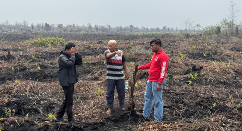 Polres Bengkalis Paling Tinggi Ungkap Kasus Karhutla di Polda Riau, Pemilik Lahan Terbakar di Mandau Jadi Tersangka
