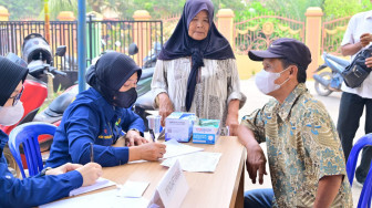 Bakti Kesehatan Presisi Polri, Polda Jambi Hadirkan Layanan Kesehatan Gratis bagi Warga Kasang Pudak