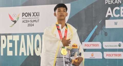 Atlet Petanque Jambi Topan Satria Dipanggil Ikuti Seleksi World Cup 2026