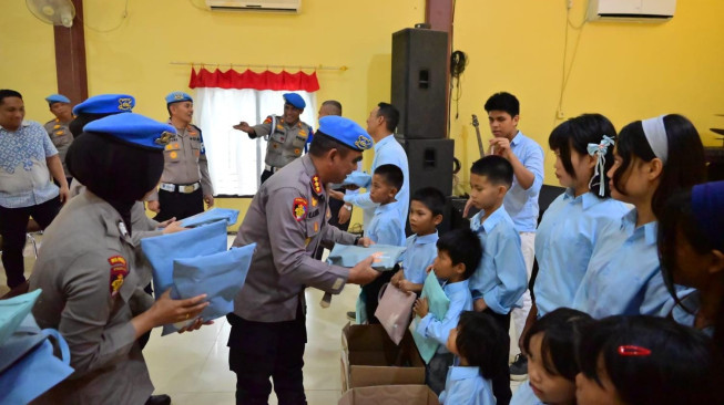 HUT ke-24, Propam Polda Jambi Gelar Bakti Sosial