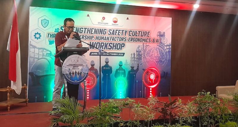 Field QHSE Superintendent PetroChina Jabung Hardian Citra Dini | foto : firman toha