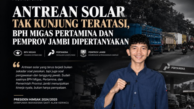 Antrean Solar Tak Kunjung Teratasi, BPH Migas, Pertamina dan Pemprov Jambi Tenang tenang Saja !!!!