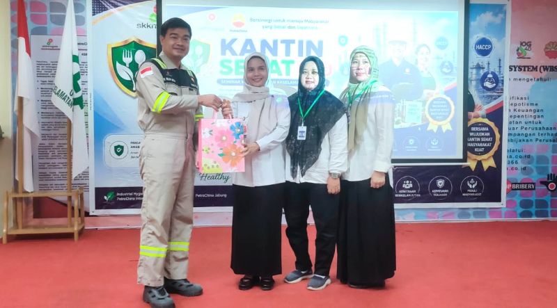 Kegiatan Seminar Kantin Sehat 2026 yang diadakan SKK Migas - PetroChina mendapat apresiasi dari para peserta | foto : henrosta