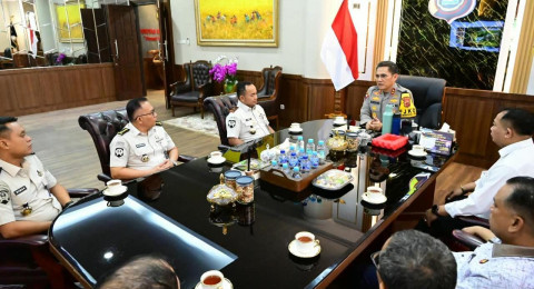 Kapolda Jambi Terima Audiensi Kakanwil Imipas Jambi, Bahas Rencana Kerja Sama Bidang Pemasyarakatan