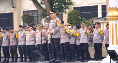 Pimpin Apel Perdana, Irjen Pol Widodo Minta Seluruh Polisi Luruskan Niat