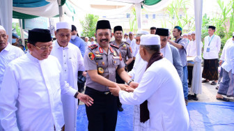 Wakapolda Jambi Hadiri Haul Akbar Syekh Abdul Qodir Al Jailani dan Harlah Majelis Al-Hidayah ke-7
