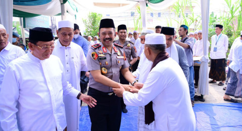 Wakapolda Jambi Hadiri Haul Akbar Syekh Abdul Qodir Al Jailani dan Harlah Majelis Al-Hidayah ke-7