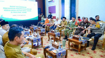 Kapolda Jambi Tegaskan Sinergi Lintas Sektor Tangani Karhutla, Dorong Penegakan Hukum dan Pemulihan Lingkungan