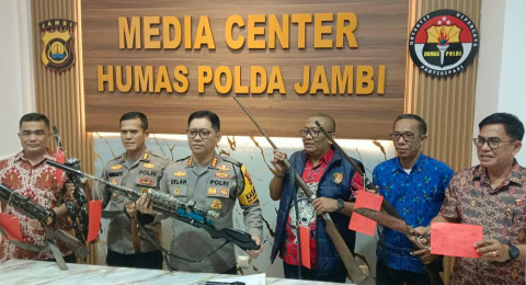 Delapan Terduga Pelaku Penyerangan Mapolres Merangin Diamankan