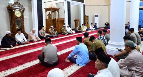 Subuh Keliling di Masjid Al-Munawarah, Kapolda Jambi Ajak Masyarakat Perkuat Sinergi Jaga Kamtibmas