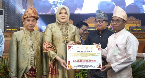 Sah! SKK Migas - PetroChina Serah Terimakan 9 Program PPM/CSR Senilai Rp18,1 Miliar ke Pemkab Tanjabtim