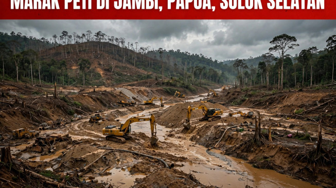 Komitmen Kapolri Baru Jenderal Suyudi Ario Seto Berantas PETI, Jawab Perintah Presiden Prabowo.. Jambi Sangat Marak Pak...!!!!