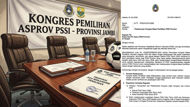 Jelang Kongres Pemilihan, Askab Pertanyakan Kinerja Asprov PSSI Jambi: Ada Apa?